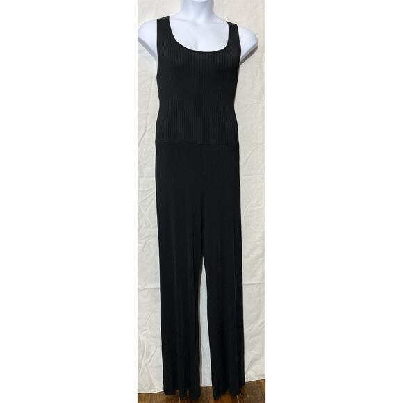 7th Avenue Women’s Size XL Black Tank Top Jumpsuit - Picture 1 of 5